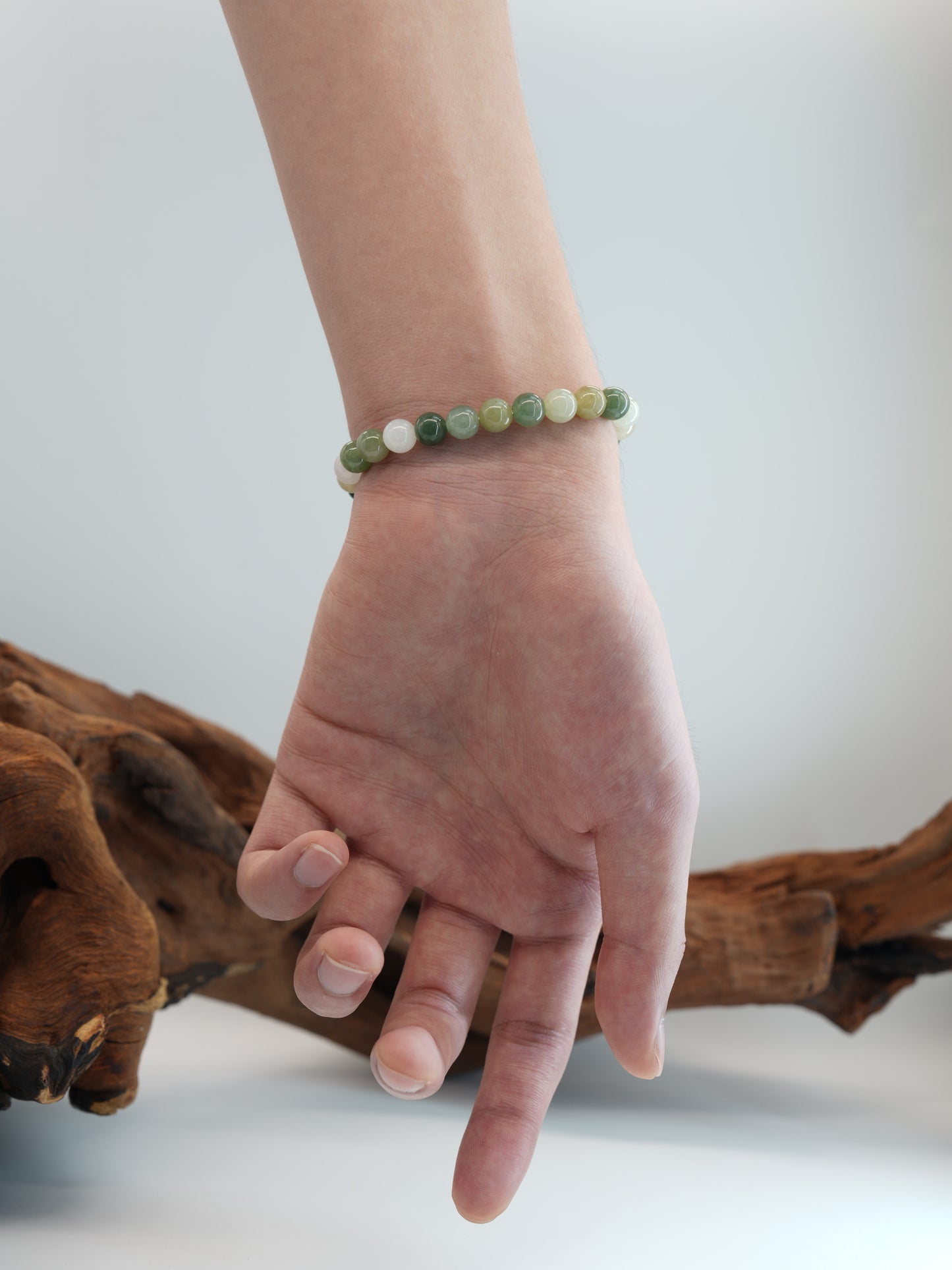 Yellow and Green Jadeite Bracelet #J202509003