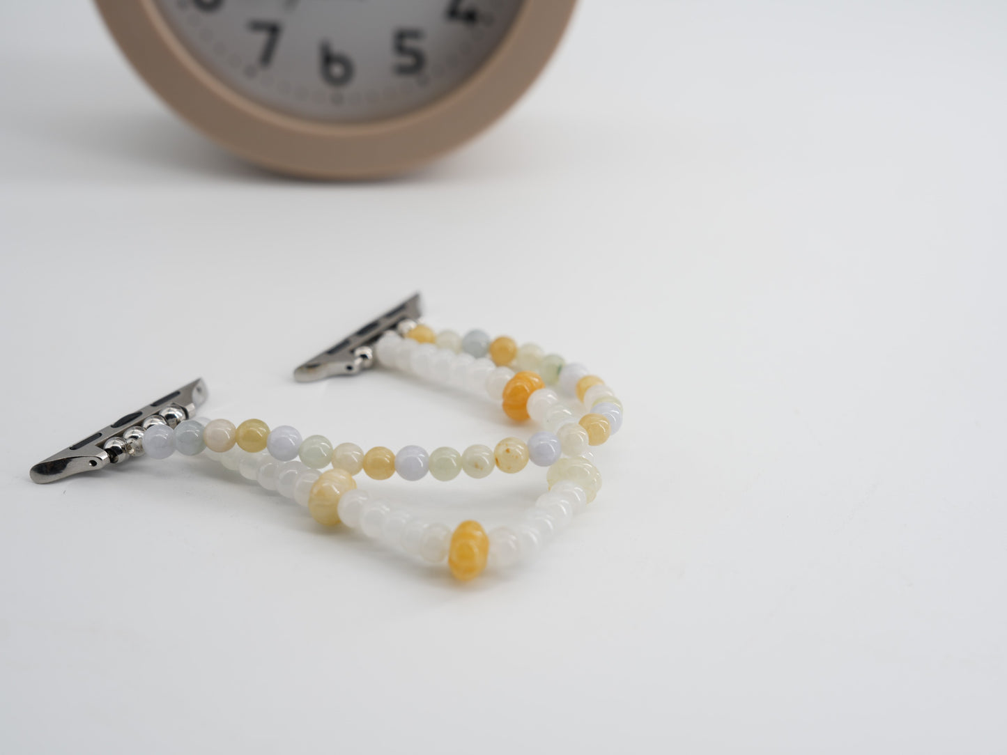 Jadeite Bead Apple Watch Band #A202509004