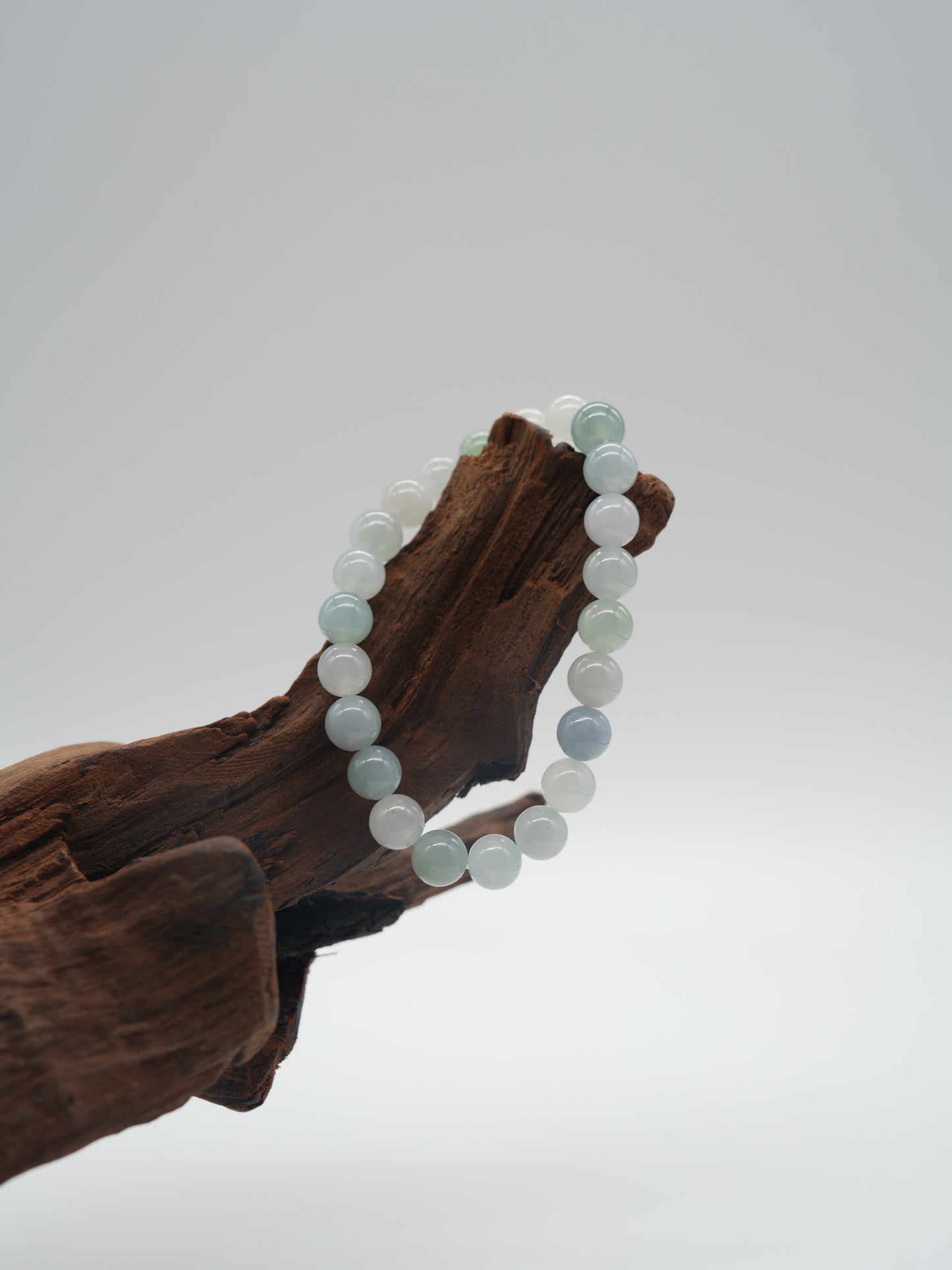 Icy gelatinous macaroon color beaded bracelet