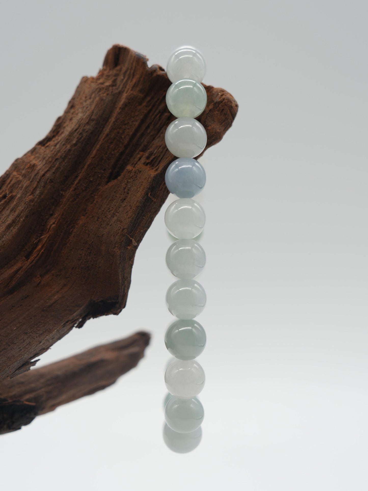 Icy gelatinous macaroon color beaded bracelet