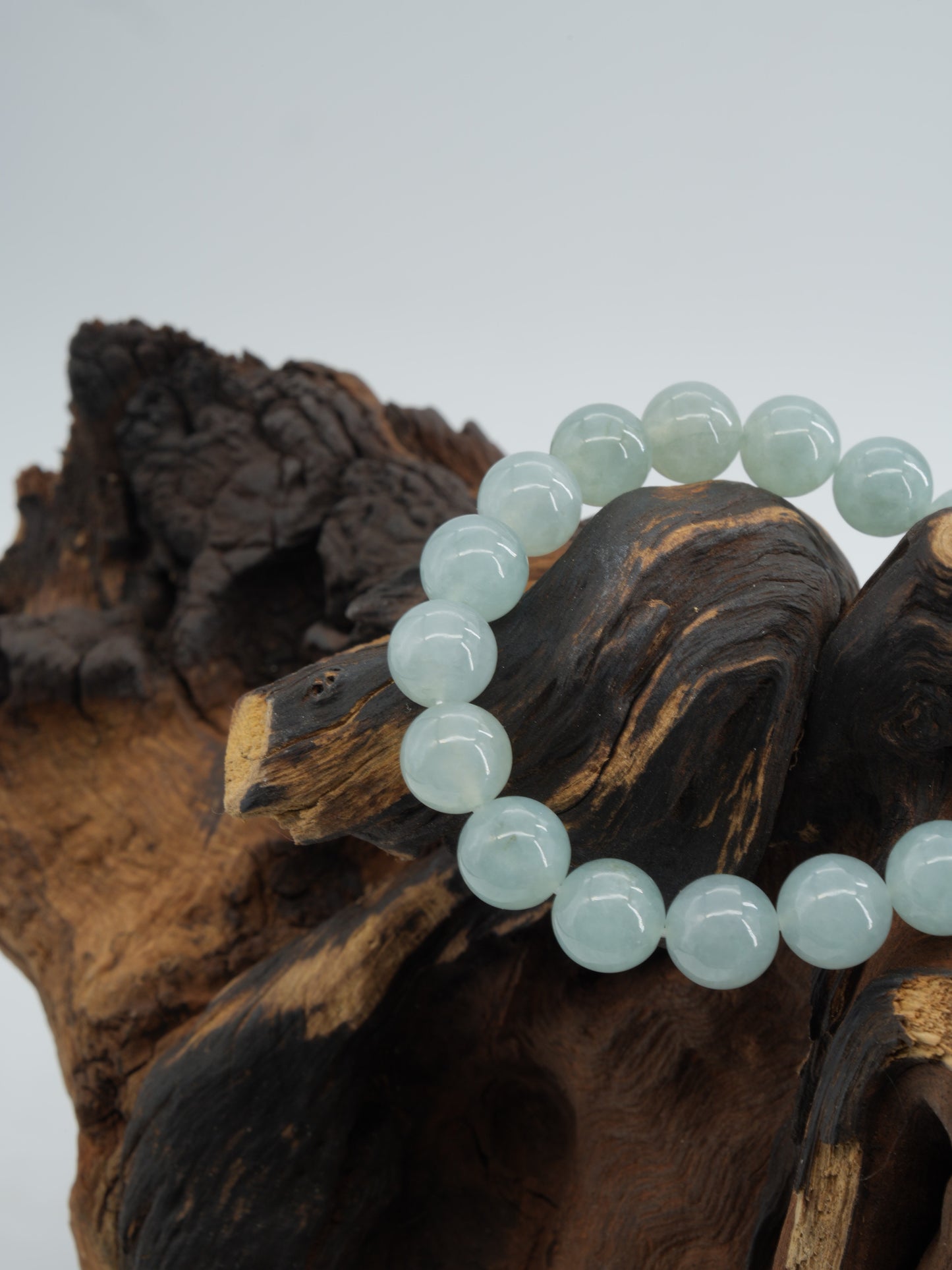 Green grape jadeite bracelet  #J202601001